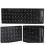 Autocollant de clavier blanc japonais 1.3x1.1 cm 12