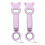 2 pezzi Apriscatole 4-in-1 Viola 21 cm Portatile Manuale 2