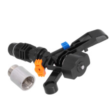 Filettatura G1/2 Irrigatore automatico rotante a 360 con braccio oscillante 11,7  11 cm