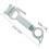 2 pezzi Aprilattine 4-in-1, Portatile, Grigio, 21 cm 4