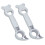 2 pezzi Aprilattine 4-in-1, Portatile, Grigio, 21 cm 14