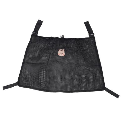 Squirrel Black Mesh Bag, Grande capacità, 44x66 cm 2