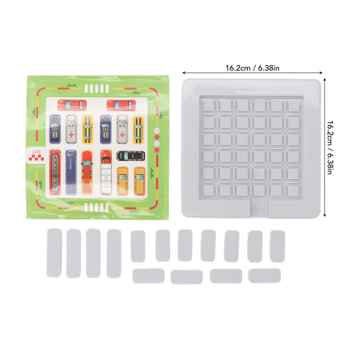 Gioco labirinto del parcheggio - Plastica, 16,2 x 16,2 cm 1