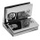 Charnière de douche biseautée 110x70x27mm 8-12mm inox 4