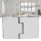 Charnière de douche biseautée 110x70x27mm 8-12mm inox 3