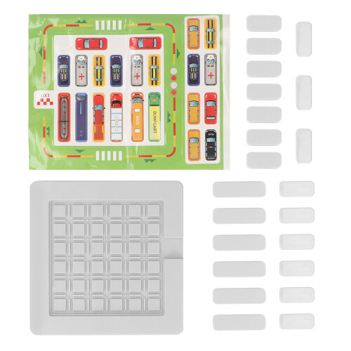 Gioco di puzzle scorrevole - 16,2 x 16,2 cm Telaio in plastica 2