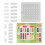 Gioco di puzzle scorrevole - 16,2 x 16,2 cm Telaio in plastica 15