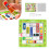 Gioco di puzzle scorrevole - 16,2 x 16,2 cm Telaio in plastica 16