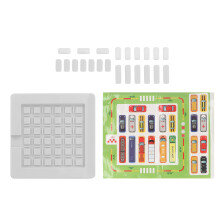 Gioco di puzzle scorrevole - 16,2 x 16,2 cm Telaio in plastica