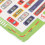 Gioco di puzzle scorrevole - 16,2 x 16,2 cm Telaio in plastica 12