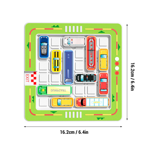 Gioco di puzzle scorrevole - 16,2 x 16,2 cm Telaio in plastica 1