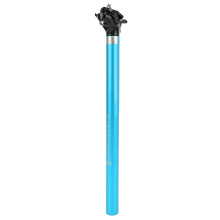 LUNJE Tige de selle 27,2x400mm Alliage d'aluminium Bleu