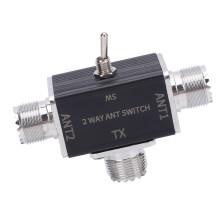 Commutateur CB HAM à 2 voies 100 W, connecteur 239 1-30 MHz