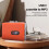 Orange USB-C Cassette vers MP3 10,4  8,9  3,6 cm 5