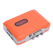 Arancione USB-C da cassetta a MP3 10,4 8,9 3,6 cm