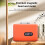 Orange USB-C Cassette vers MP3 10,4  8,9  3,6 cm 6