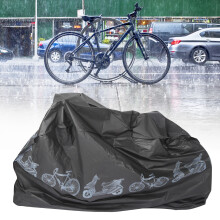 Housse de pluie pour vélo 210x100cm nylon 190T noire