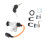 Kit interruttore di accensione GY6 50-150cc 4 tempi 8