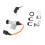 Kit interruttore di accensione GY6 50-150cc 4 tempi 7