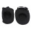 Couvre-orteils de vélo noirs réglables 57,0 g demi 14