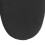 Couvre-orteils de vélo noirs réglables 57,0 g demi 5