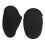 Couvre-orteils de vélo noirs réglables 57,0 g demi 6