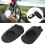 Couvre-orteils de vélo noirs réglables 57,0 g demi 12