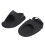 Couvre-orteils de vélo noirs réglables 57,0 g demi 15