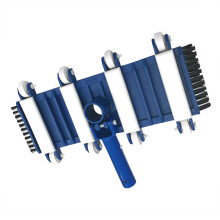 Tête d'aspiration pour piscine de 14 pouces bleu/blanc, 1,08 kg