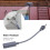 Câble d’extension DC-DC Satellite 10 cm (3,9 po) 4