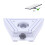 Support de parabole satellite 2 en 1 38.5mm Noir 6