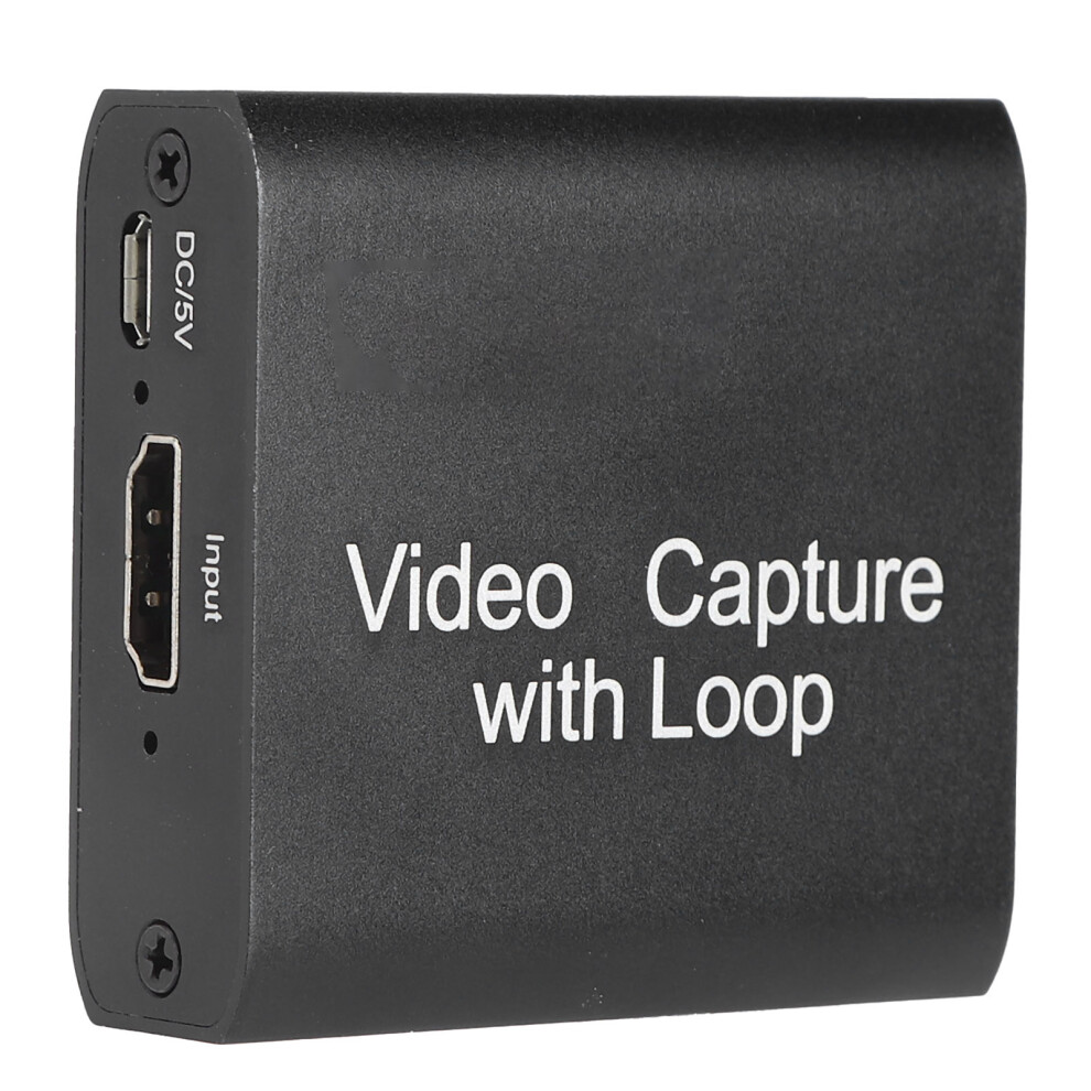Video Capture Card With Hd Multimedia Interface Loop Out Usb Live Game Capture Board For Ps4 Switch Laptop 7601322731066