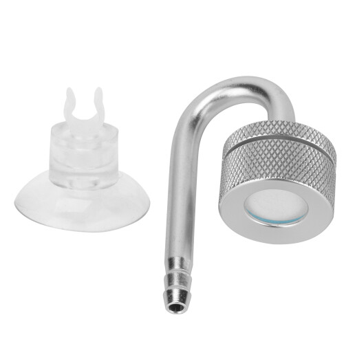 Atomizzatore CO2 in lega di alluminio argento 0,9 oz/26 g 1