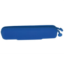 Portapenne in silicone blu, 7,9  1,9  1,0 pollici, mini custodia