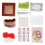 Kit per feltro ad ago 214# Strawberry Panda un set 16