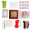 Kit per feltro ad ago 214# Strawberry Panda un set 13