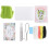 122# Kit di feltro ad ago per piccolo dinosauro Un set 13
