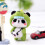 122# Kit di feltro ad ago per piccolo dinosauro Un set 6