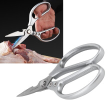 Chicken Bone Scissors Stainless Strong Sturdy Sharp Chef's Shears for Poultry Fish Barbecue Household Knives