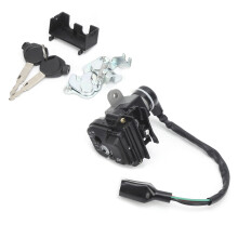 Interruttore di accensione GY6 150cc, porta a 4 fili, metallo ABS