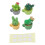 4 pièces de mini cactus en résine, décoration de bureau 13