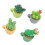 4 pièces de mini cactus en résine, décoration de bureau 12