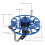 4C Wind Fire Wheel Blu 9,9 cm di diametro, 150 m 9