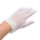 1 paire de gants de mariée en maille blanche perlée 9