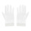 1 paire de gants de mariée en maille blanche perlée 2