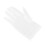 1 paire de gants de mariée en maille blanche perlée 7
