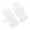 1 paire de gants de mariée en maille blanche perlée 11