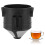 ConeShape pliable 6 cm dripper en acier inoxydable 1,7 oz 14