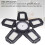 Modello 2994 2994lm 6-pannelli bianco caldo luce da garage 14