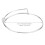 20 pezzi bracciale espandibile AntiRust 6,5 cm argento 12